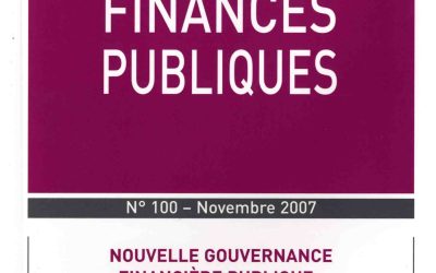 La certification des comptes de l’Etat : principes, enjeux et difficultés (2007)