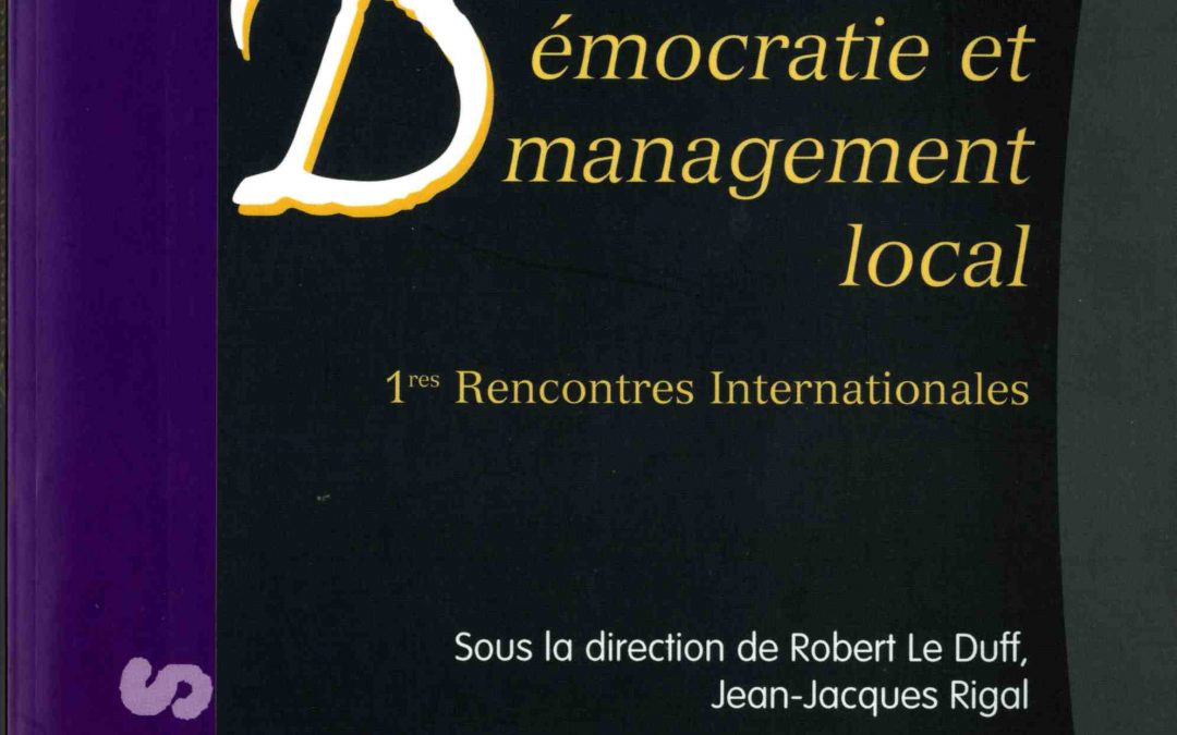 Démocratie locale et pouvoir fiscal : deux préalables à l’autonomie locale en France (2004)